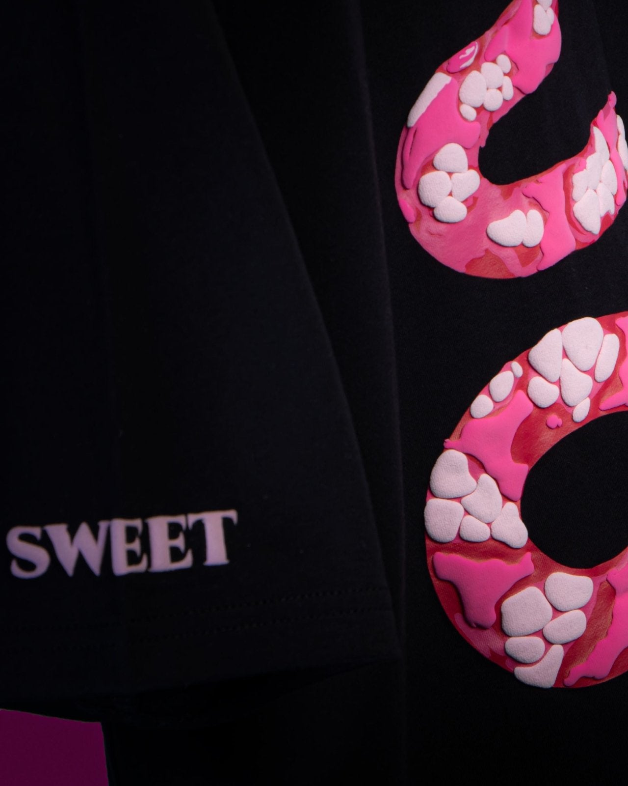 Blush Serpent Tee (Black) | Premium Streetwear by White Kiwi