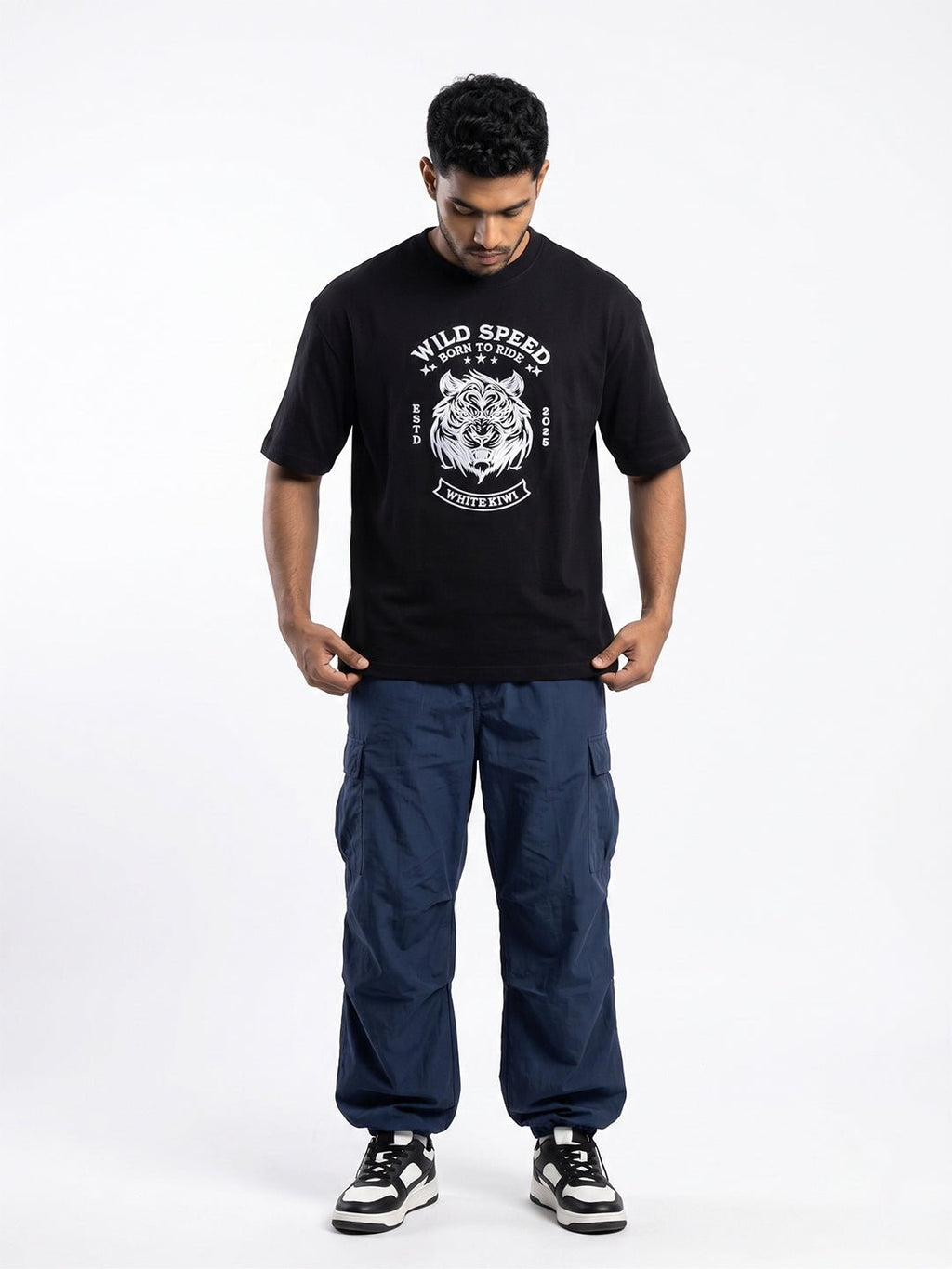 Born to Ride (Black) | Premium Streetwear by White Kiwi