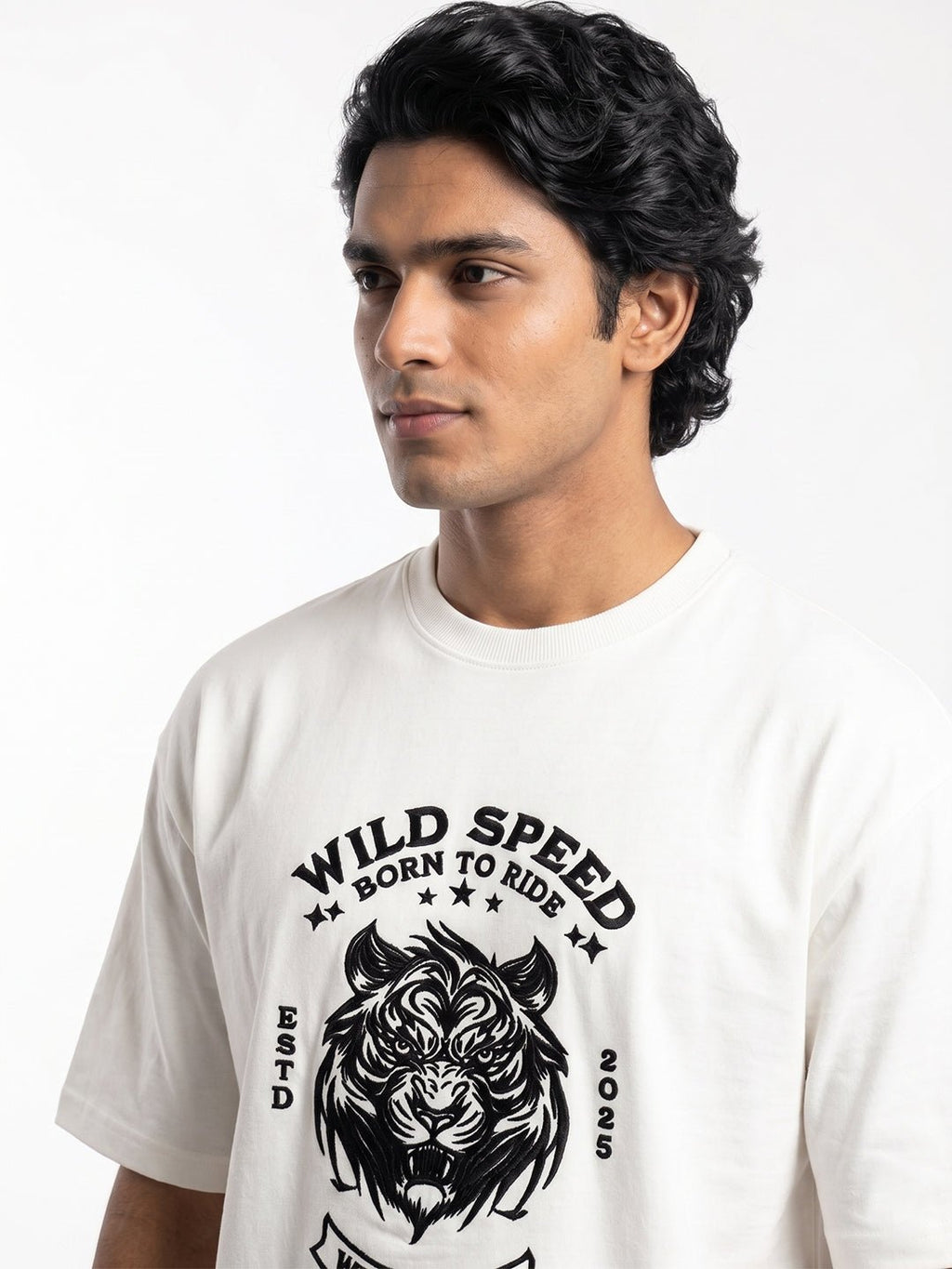 Born to Ride (Off White) | Premium Streetwear by White Kiwi