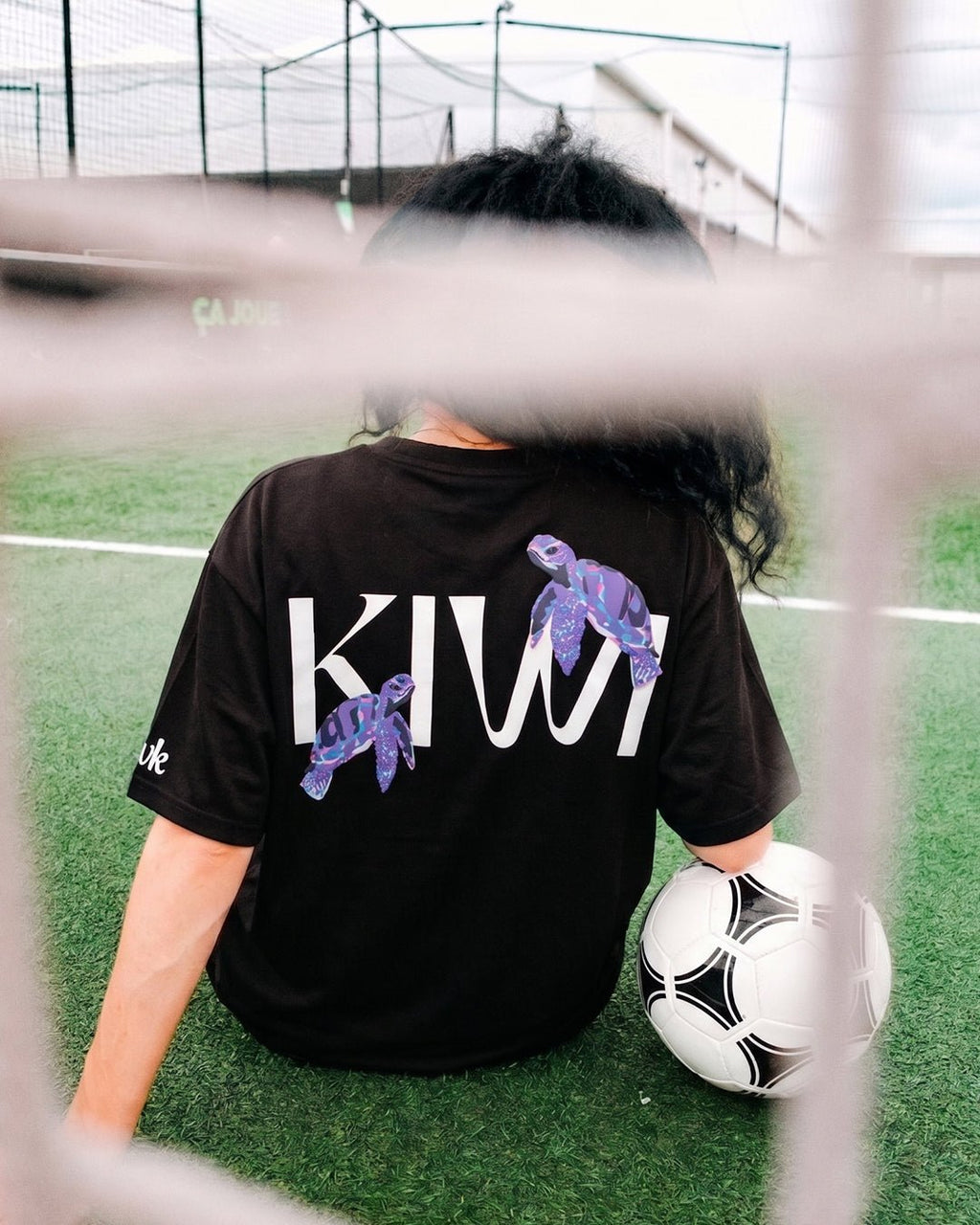 Cosmic Turtle Tee (Black) | Premium Streetwear by White Kiwi