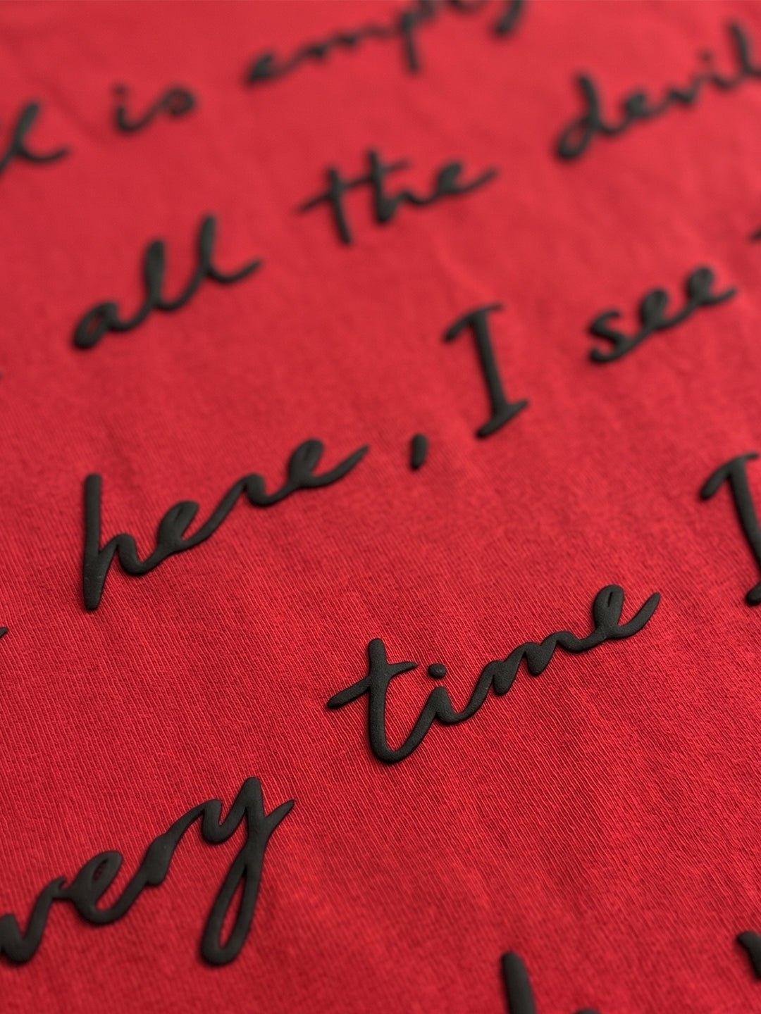 Hell is Empty (Red) | Premium Streetwear by White Kiwi