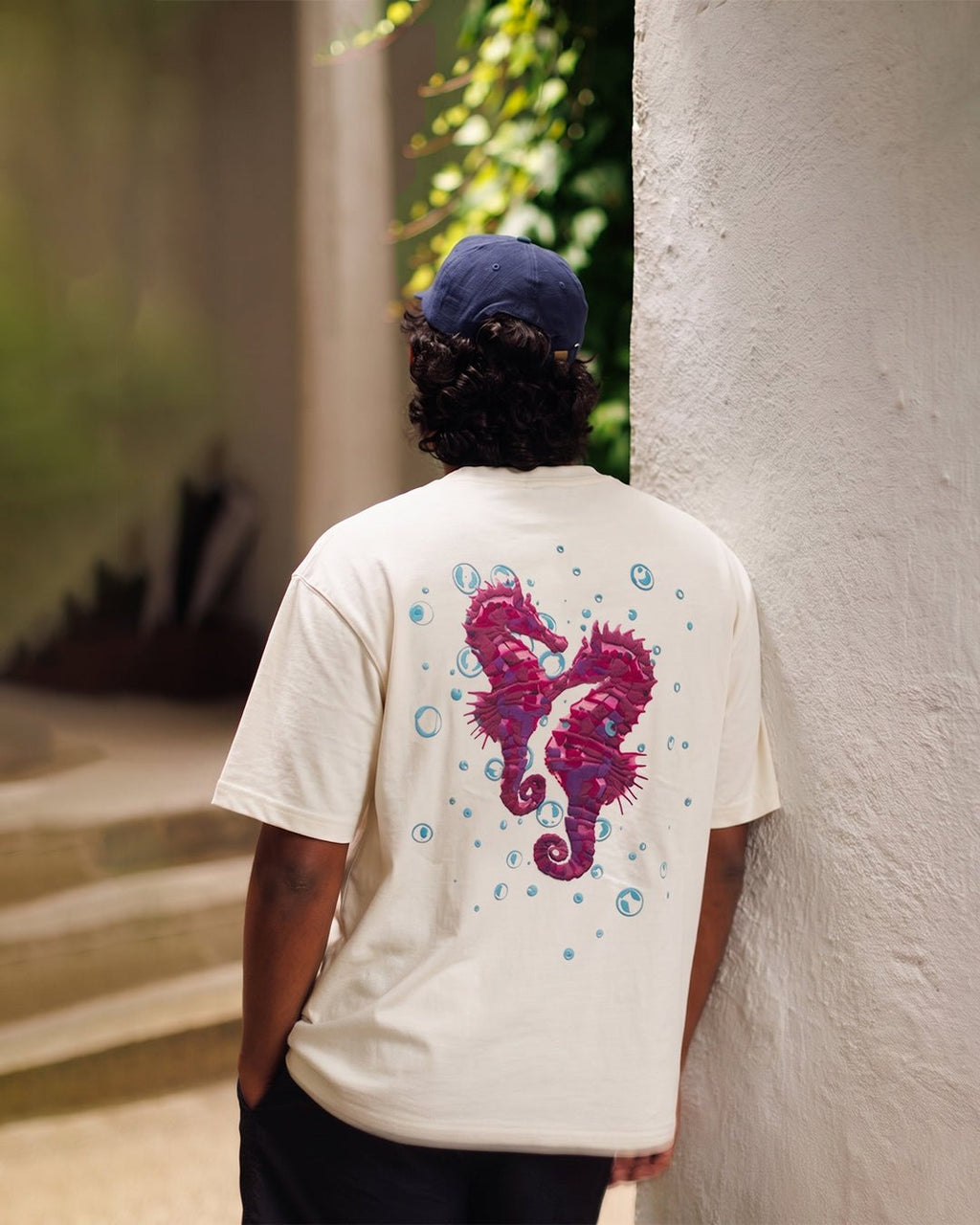 Horsin’ Around Tee (Off White) | Premium Streetwear by White Kiwi