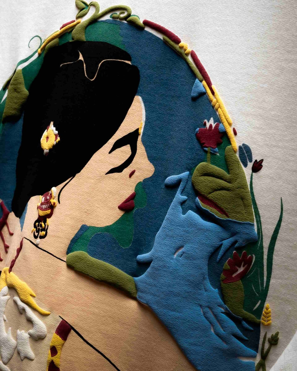 Kiwi Desi Tee (Off White) | Premium Streetwear by White Kiwi