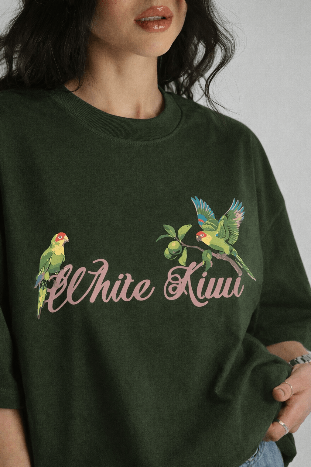 Parrot Grove Tee | Premium Streetwear by White Kiwi
