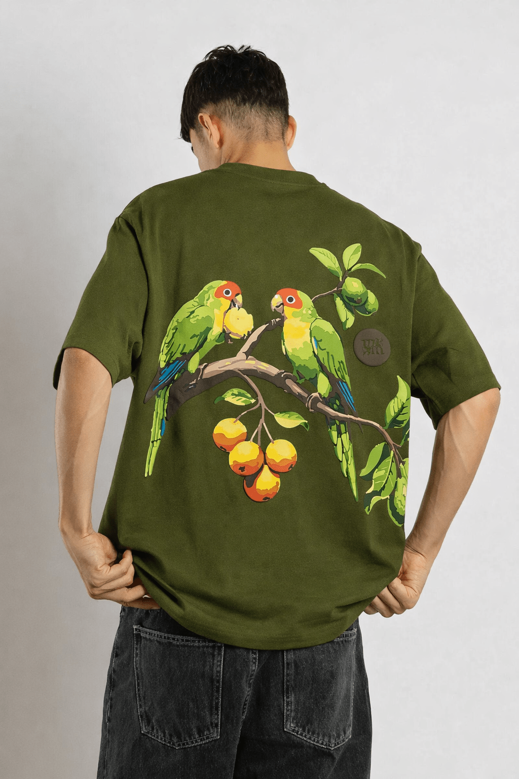Parrot Grove Tee | Premium Streetwear by White Kiwi