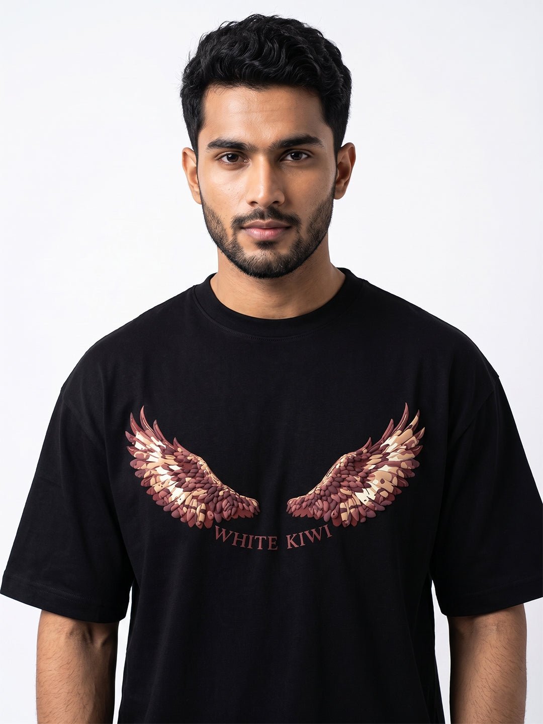 Risen Through Shadows Tee (Black) | Premium Streetwear by White Kiwi