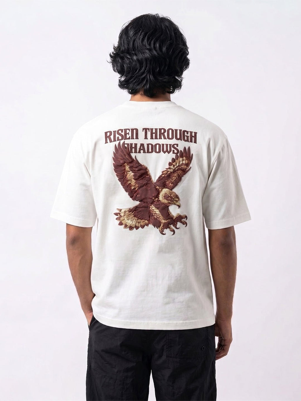 Risen Through Shadows Tee (Off White) | Premium Streetwear by White Kiwi