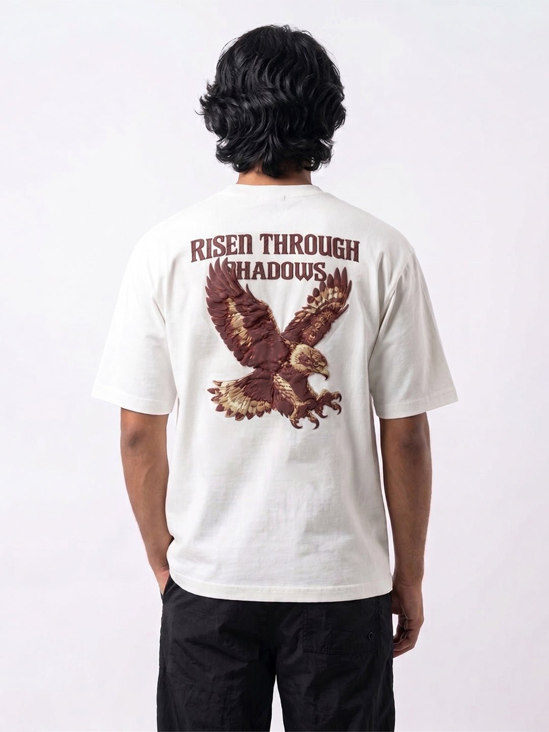 Risen Through Shadows Tee (Off White) | Premium Streetwear by White Kiwi