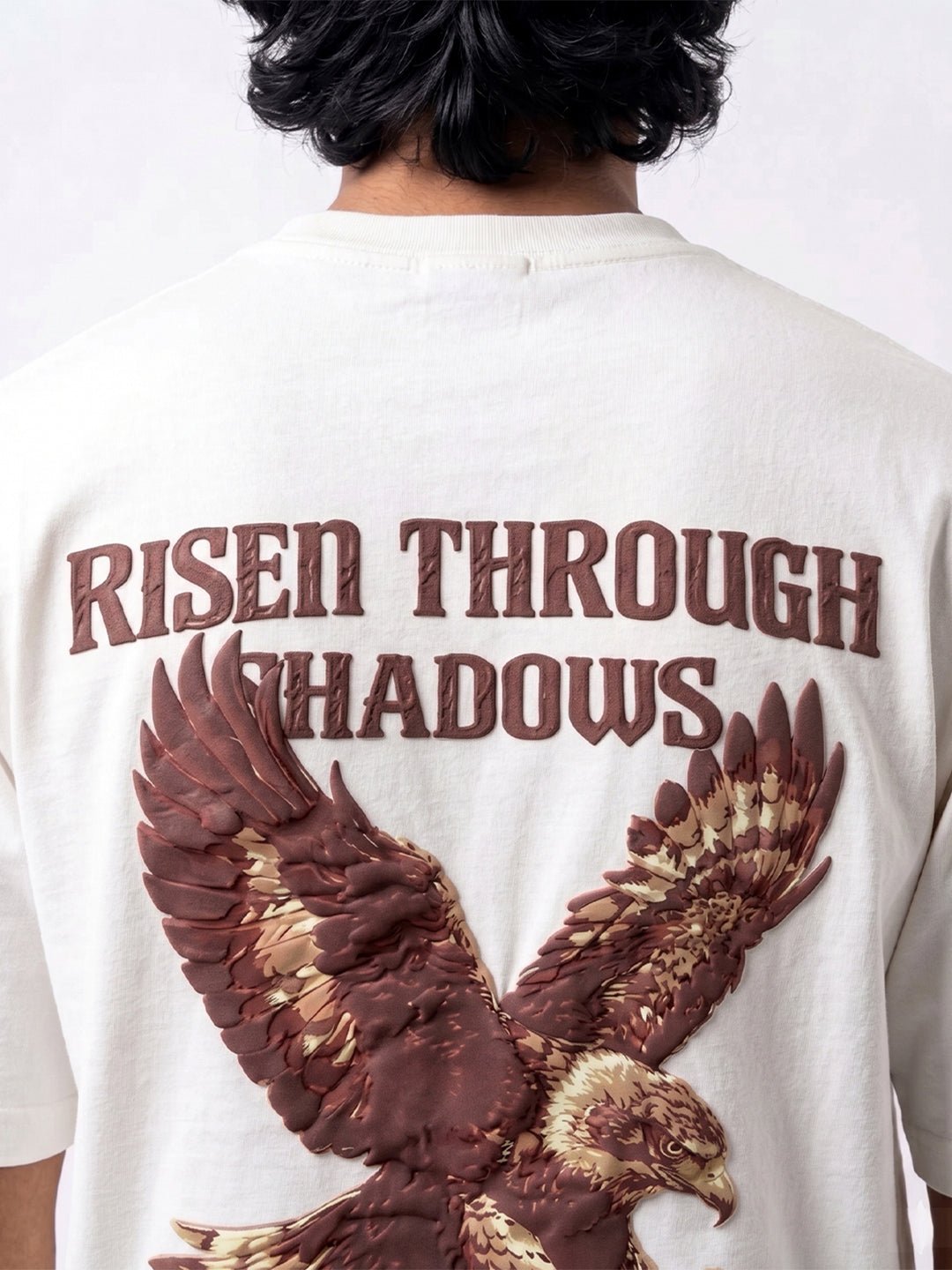 Risen Through Shadows Tee (Off White) | Premium Streetwear by White Kiwi