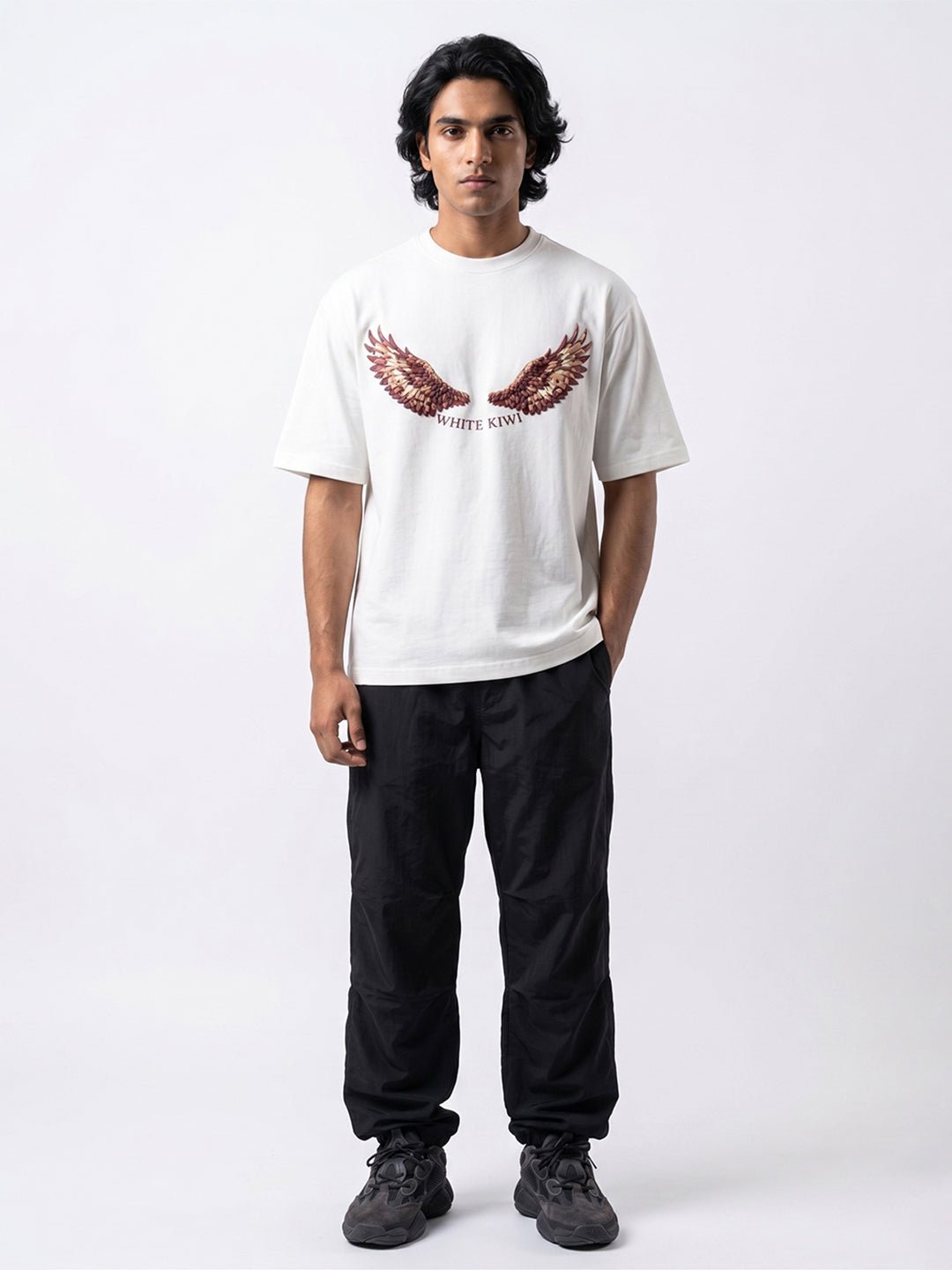 Risen Through Shadows Tee (Off White) | Premium Streetwear by White Kiwi