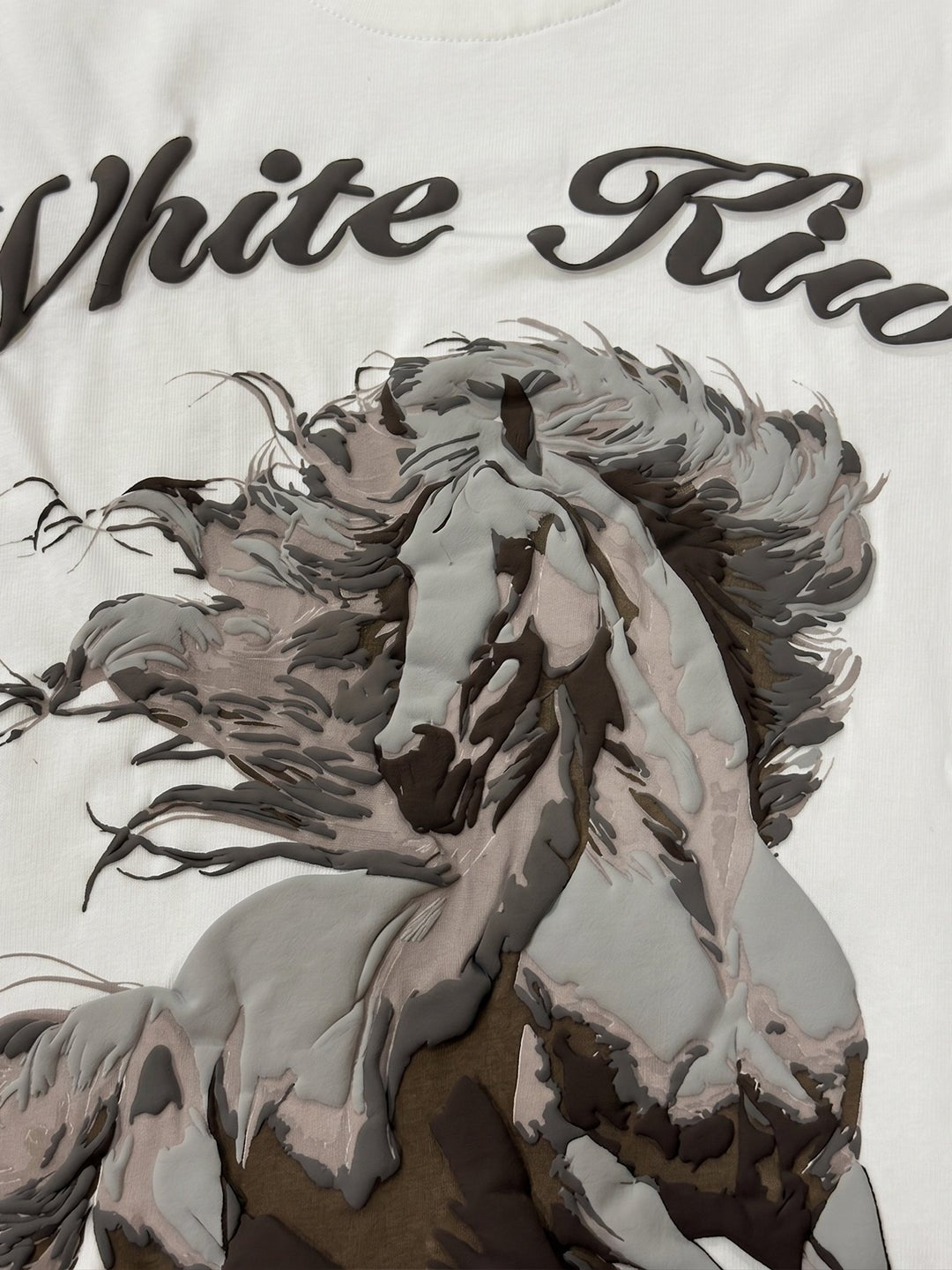 Stallion Tee (Off - White) | Premium Streetwear by White Kiwi