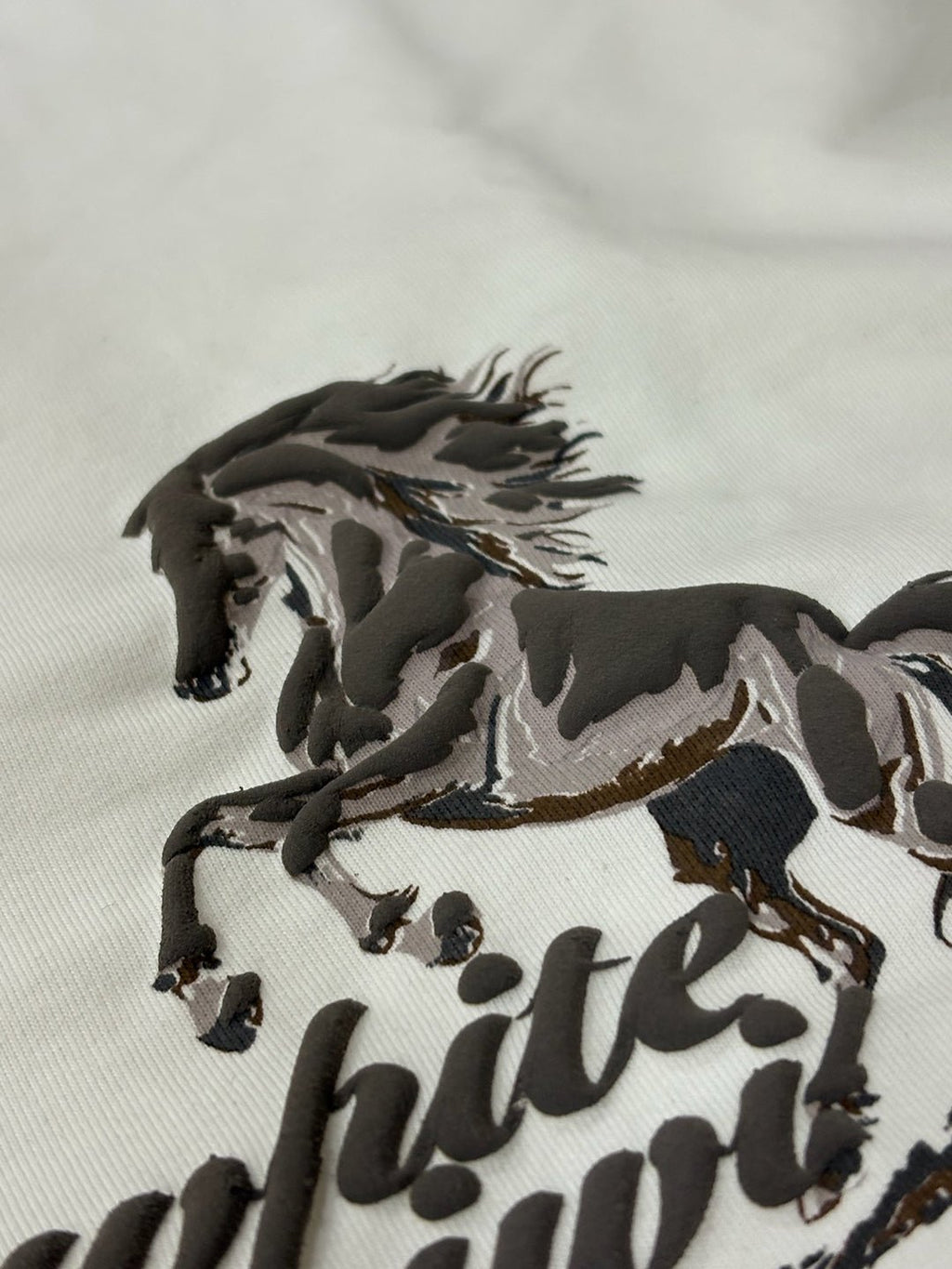 Stallion Tee (Off - White) | Premium Streetwear by White Kiwi
