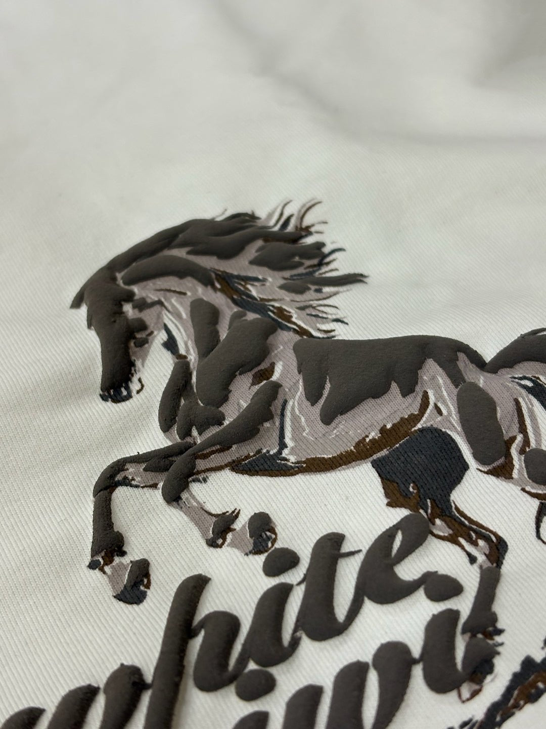 Stallion Tee (Off - White) | Premium Streetwear by White Kiwi
