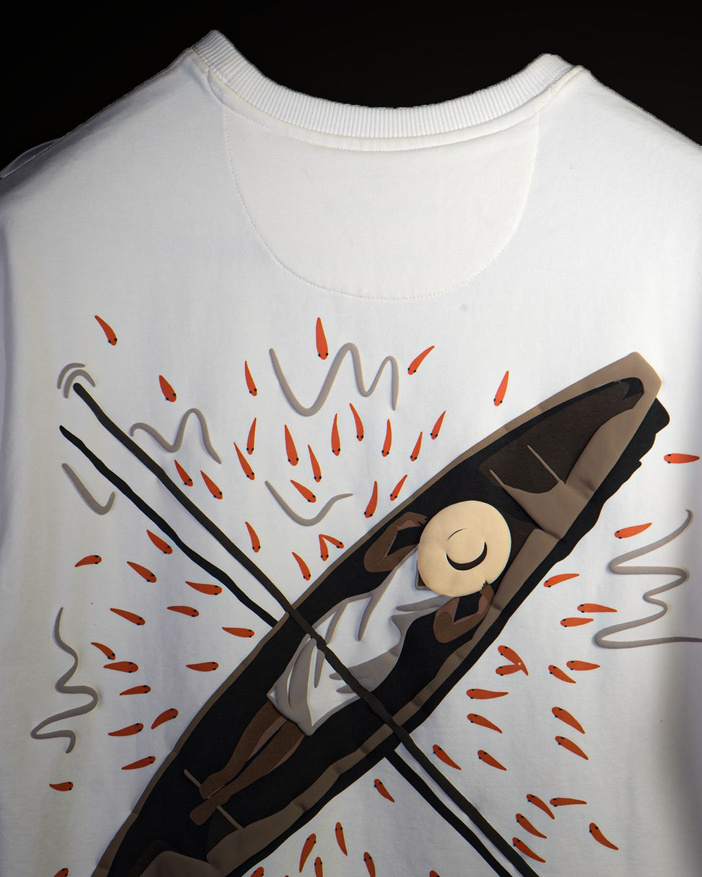 Still Boat Tee | Premium Streetwear by White Kiwi