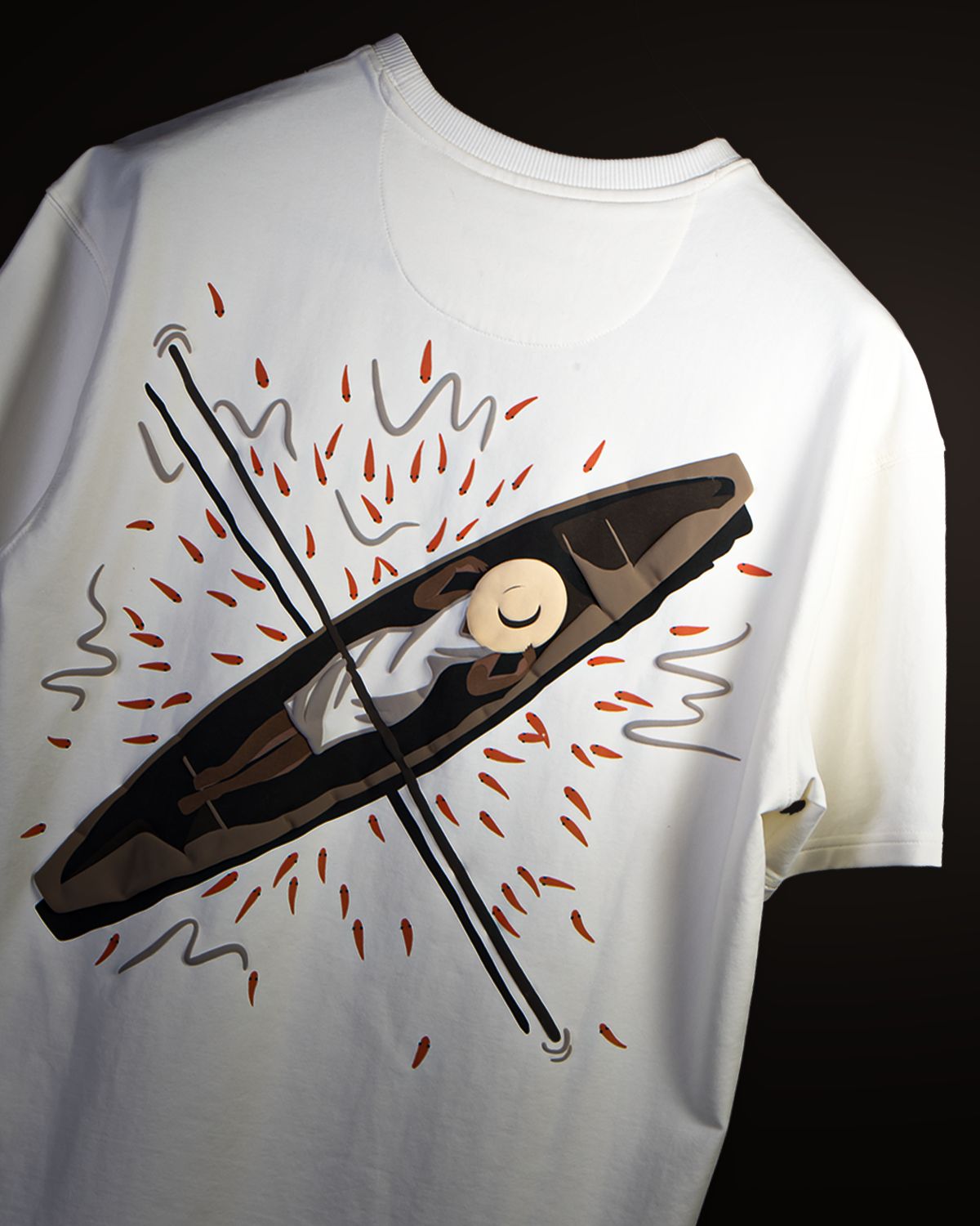 Still Boat Tee | Premium Streetwear by White Kiwi