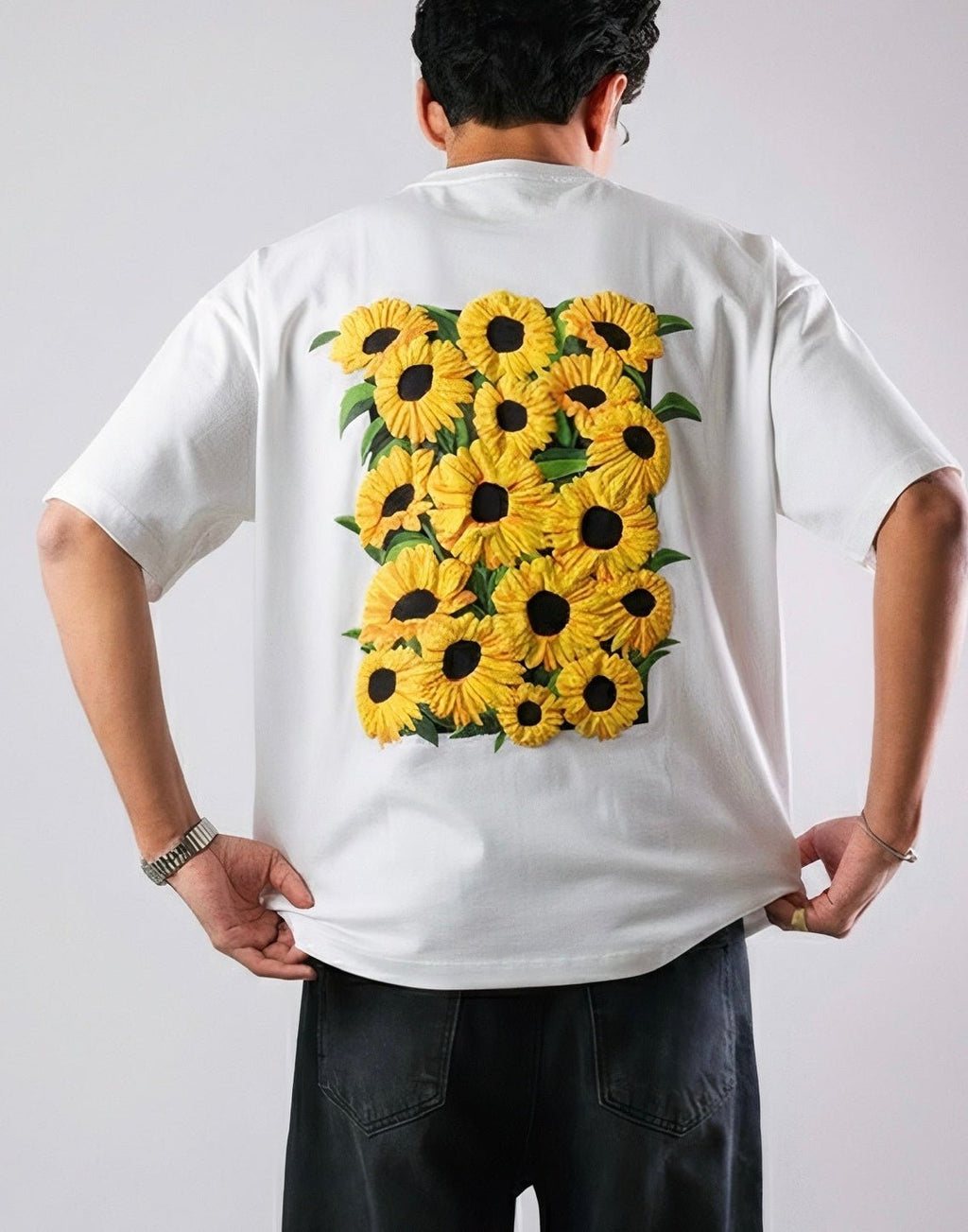 Sun Bloom Tee | Premium Streetwear by White Kiwi