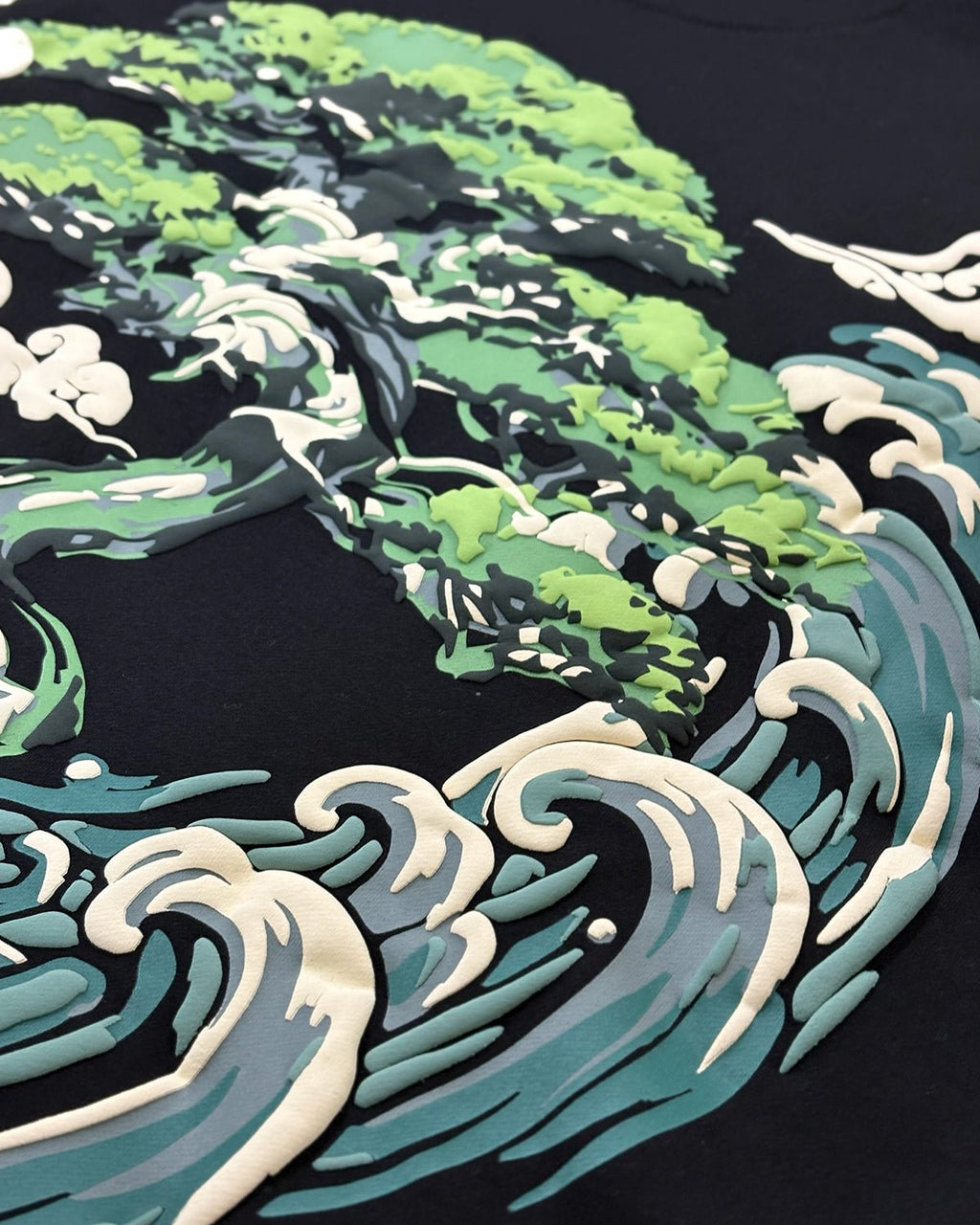 The Bonsai Tee (Black) | Premium Streetwear by White Kiwi