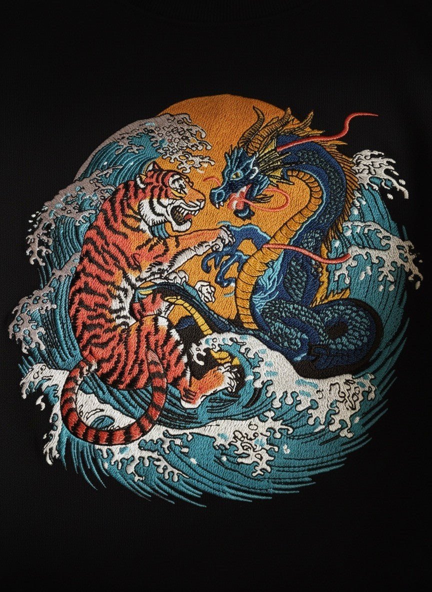 The Clash Tee (Black) | Premium Streetwear by White Kiwi