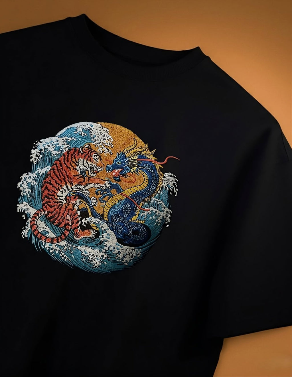 The Clash Tee (Black) | Premium Streetwear by White Kiwi