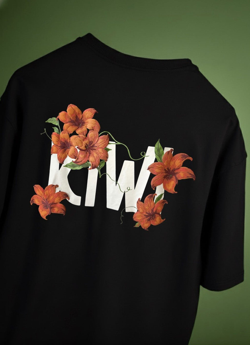 The Eden Tee (Black) | Premium Streetwear by White Kiwi