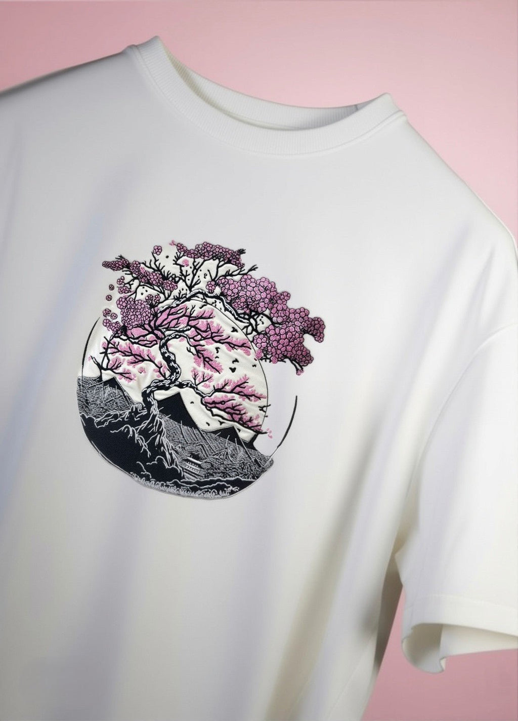 The Sakura Tee (Off White) | Premium Streetwear by White Kiwi